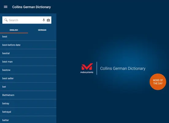 Collins German Dictionary android App screenshot 7